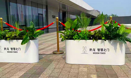 可移动花箱｜为什么更适合商业街园区广场使用？