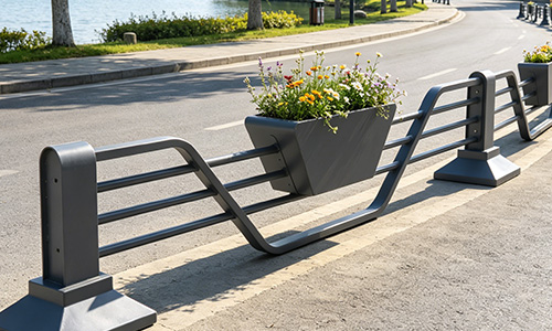 船型花箱护栏：经典款式，依旧能打